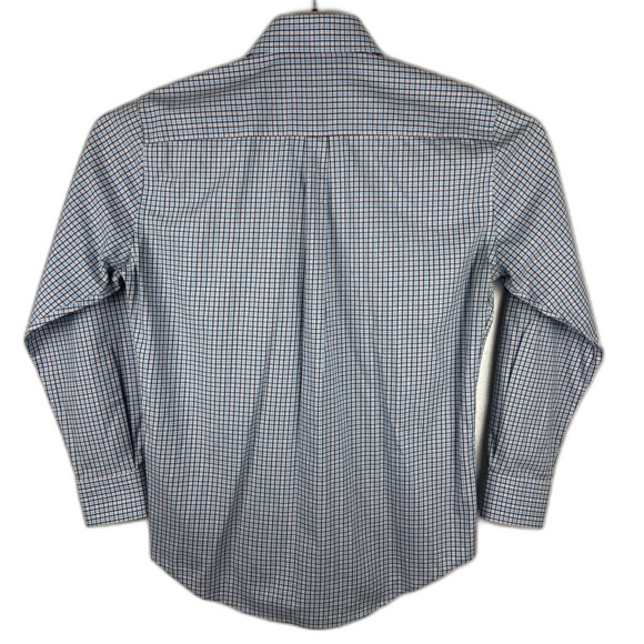 Peter Millar Button Up Shirt Medium Long Sleeve Light Blue - Picture 3 of 6